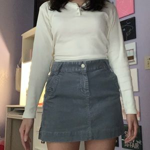 J.crew corduroy skirt